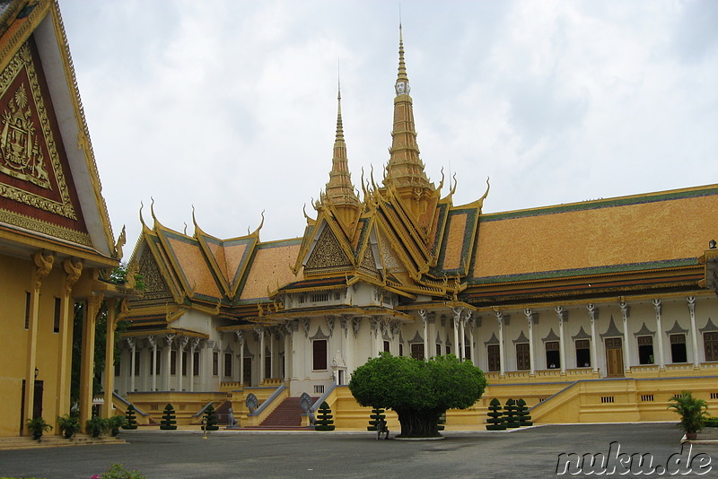 Im Königspalast - Royal Palace in Phnom Penh, Kambodscha