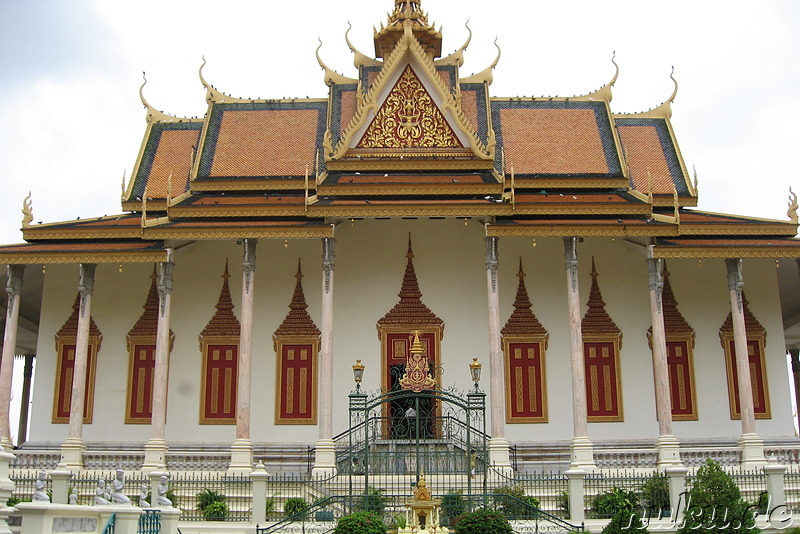 Im Königspalast - Royal Palace in Phnom Penh, Kambodscha