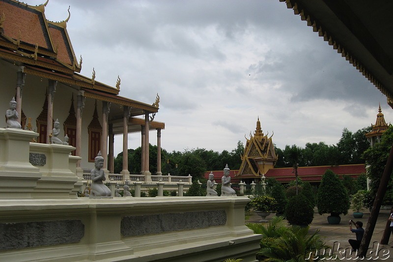 Im Königspalast - Royal Palace in Phnom Penh, Kambodscha