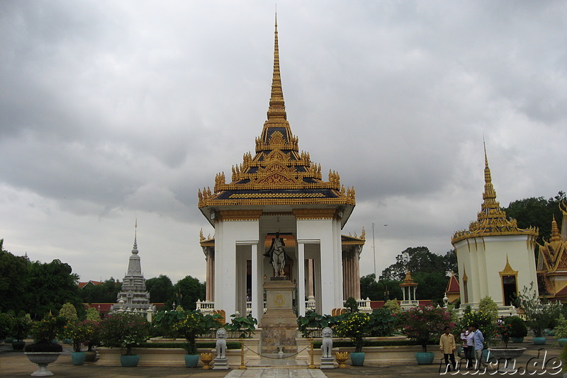 Im Königspalast - Royal Palace in Phnom Penh, Kambodscha