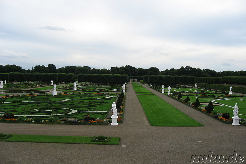 In den Herrenhäuser Gärten in Hannover