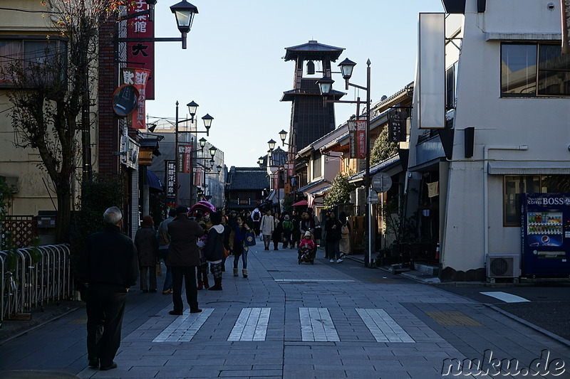 In der Altstadt von Kawagoe, Japan