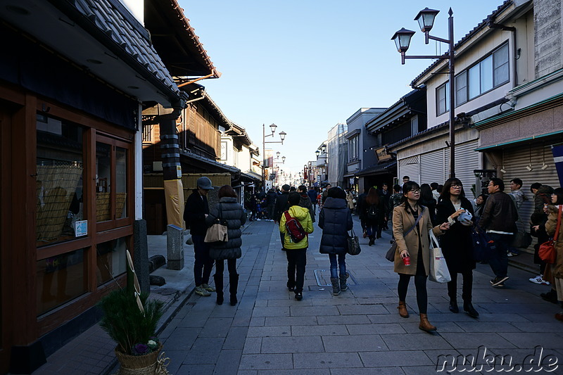 In der Altstadt von Kawagoe, Japan