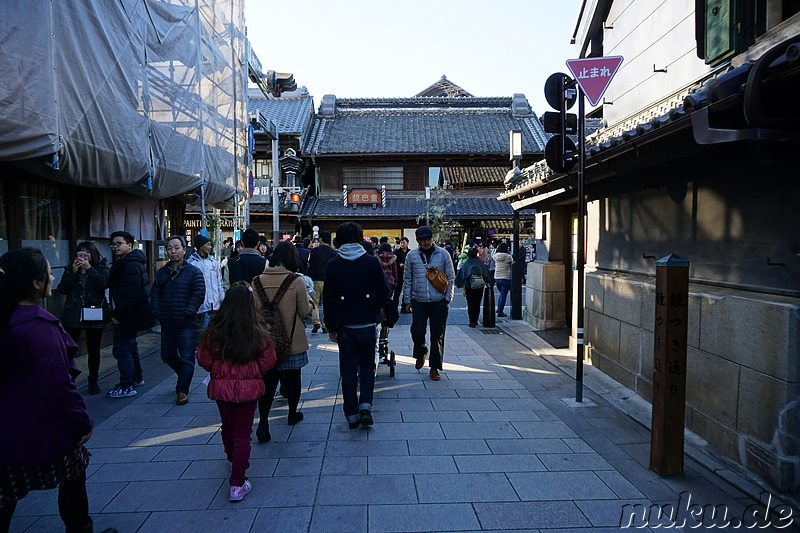 In der Altstadt von Kawagoe, Japan