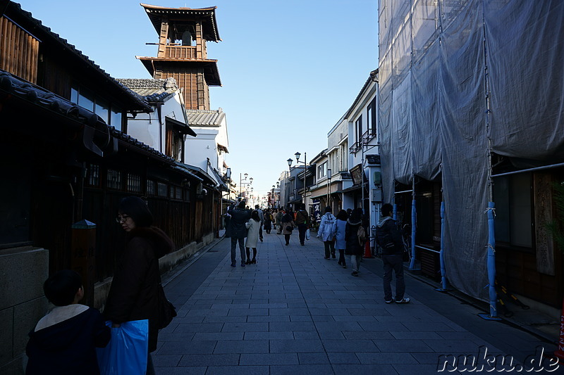 In der Altstadt von Kawagoe, Japan