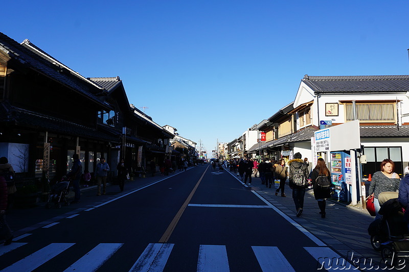 In der Altstadt von Kawagoe, Japan