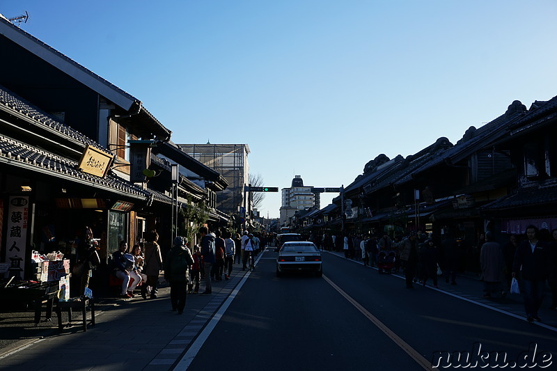 In der Altstadt von Kawagoe, Japan