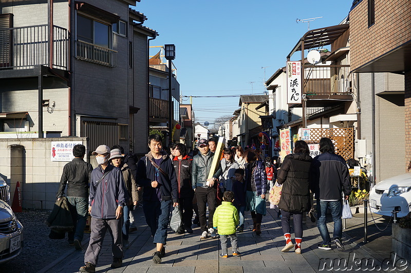 In der Altstadt von Kawagoe, Japan