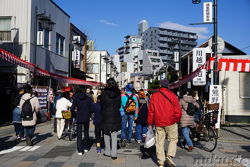 In der Altstadt von Kawagoe, Japan