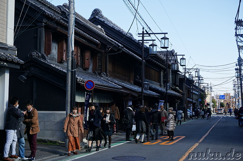 In der Altstadt von Kawagoe, Japan