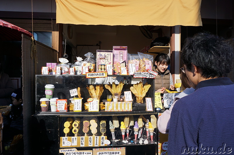 In der Altstadt von Kawagoe, Japan