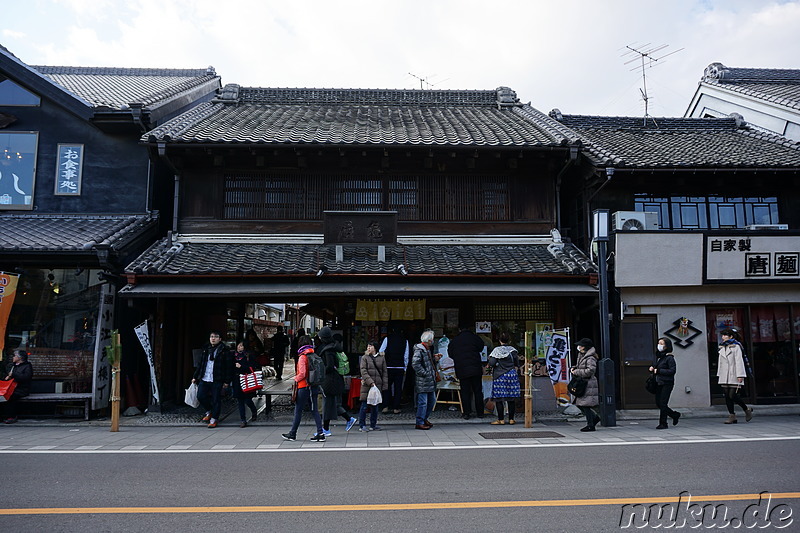 In der Altstadt von Kawagoe, Japan