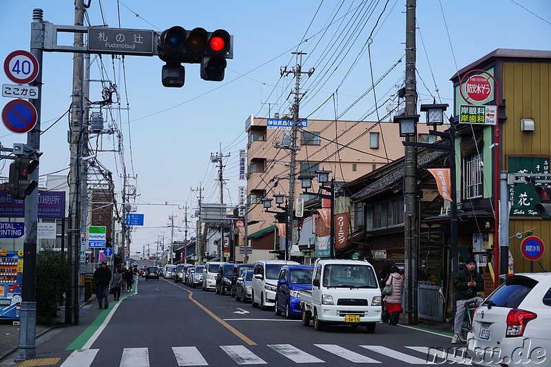 In der Altstadt von Kawagoe, Japan