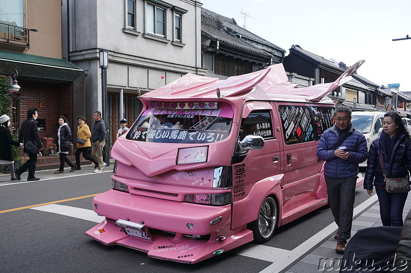 In der Altstadt von Kawagoe, Japan