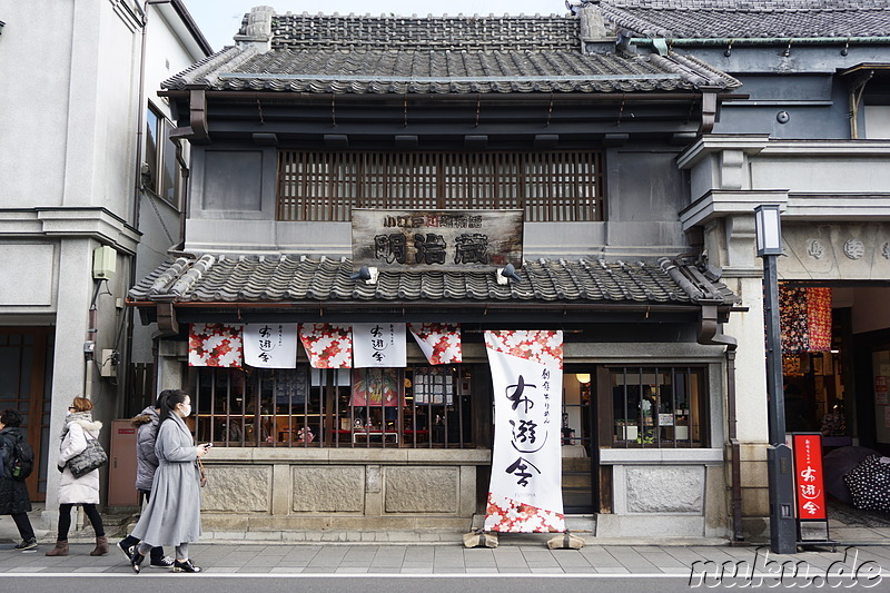 In der Altstadt von Kawagoe, Japan