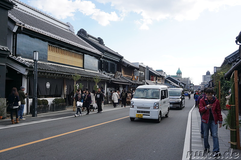 In der Altstadt von Kawagoe, Japan