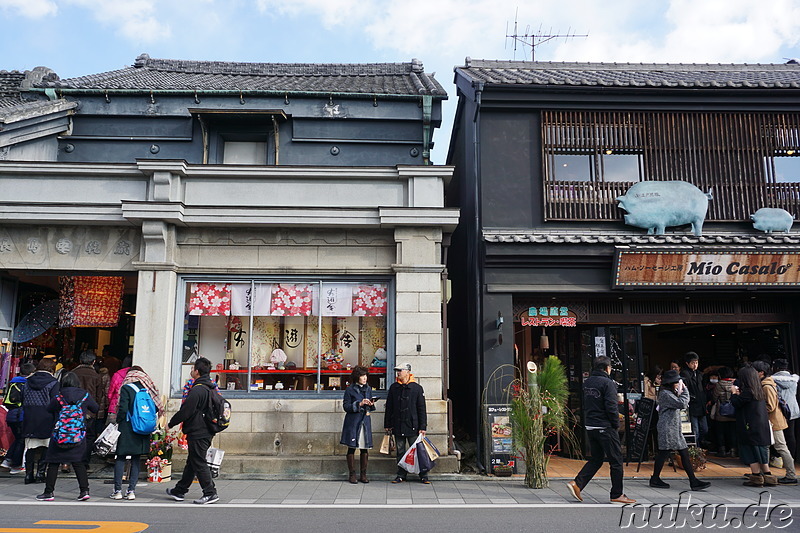 In der Altstadt von Kawagoe, Japan