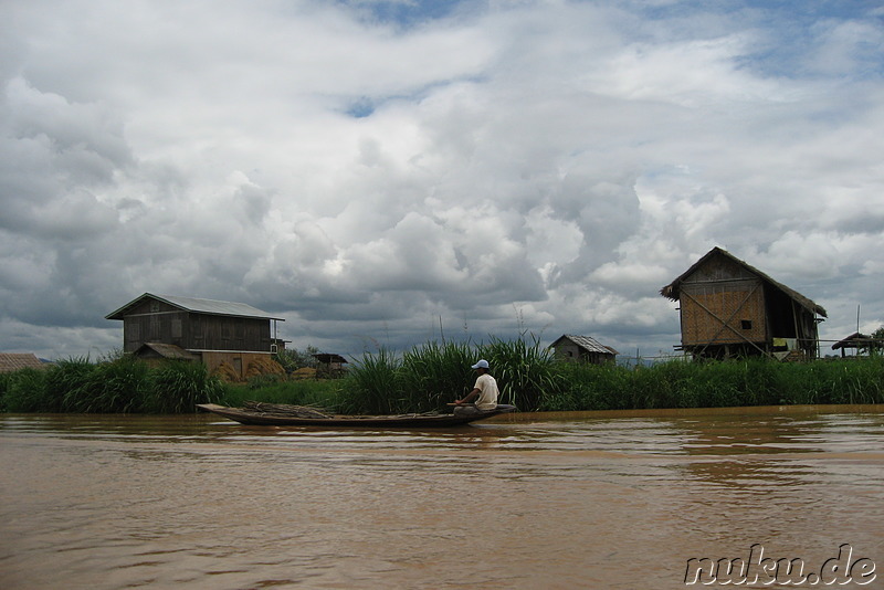 In Phaw Khone Stilthouse Village, Inle Lake, Myanmar