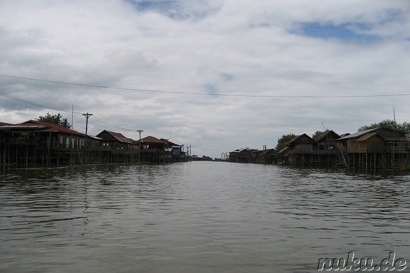 In Phaw Khone Stilthouse Village, Inle Lake, Myanmar