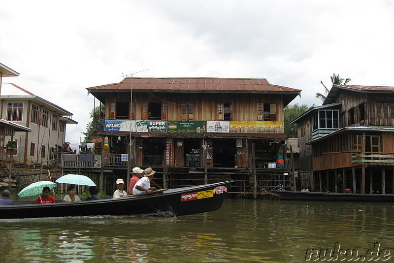 In Phaw Khone Stilthouse Village, Inle Lake, Myanmar