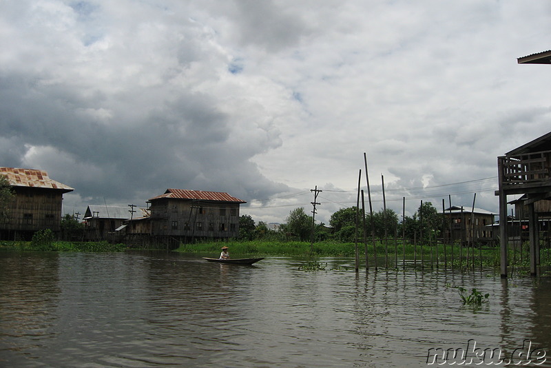 In Phaw Khone Stilthouse Village, Inle Lake, Myanmar