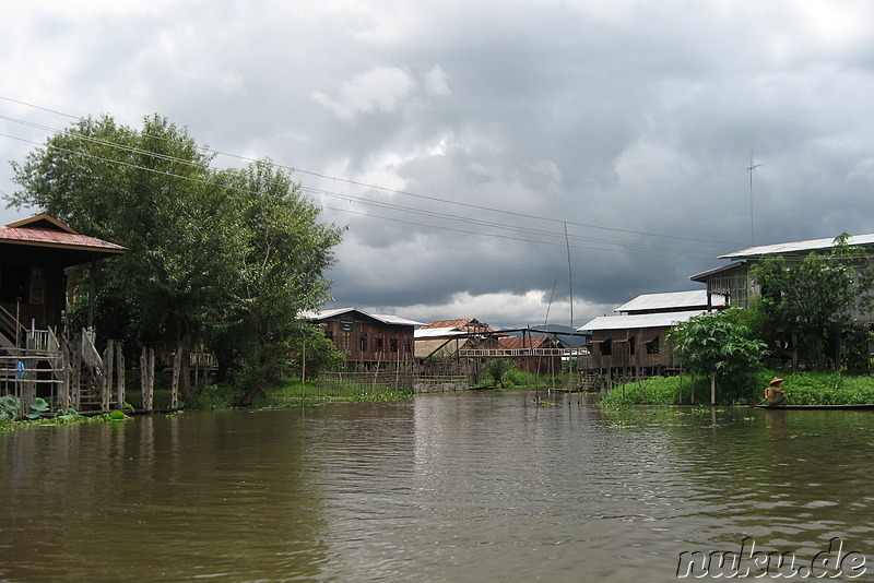 In Phaw Khone Stilthouse Village, Inle Lake, Myanmar