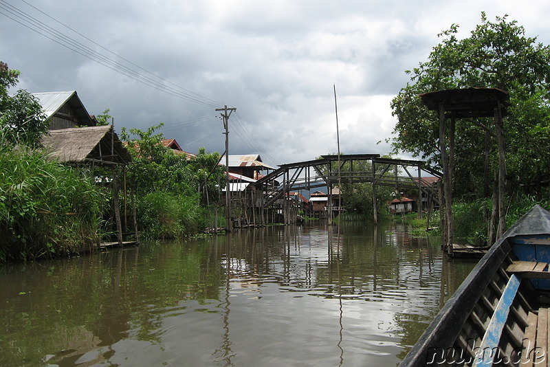 In Phaw Khone Stilthouse Village, Inle Lake, Myanmar