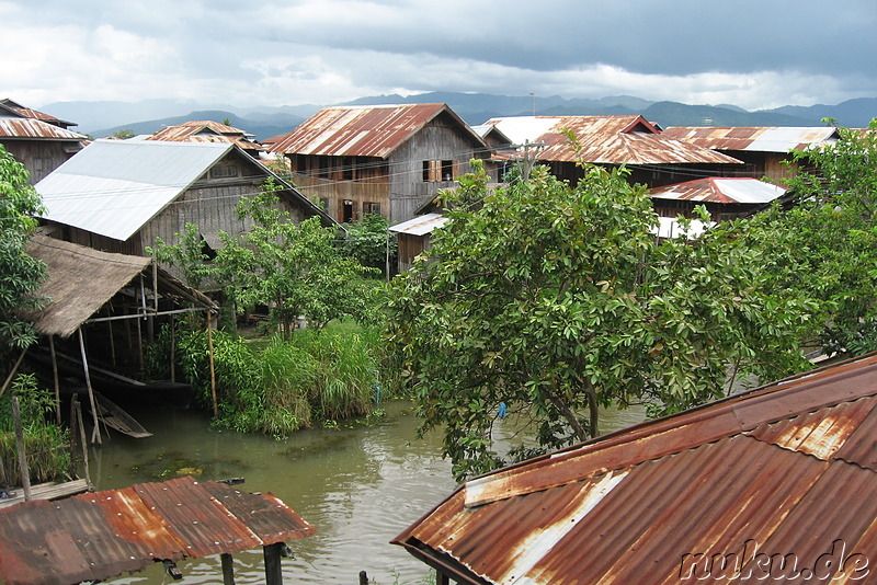 In Phaw Khone Stilthouse Village, Inle Lake, Myanmar