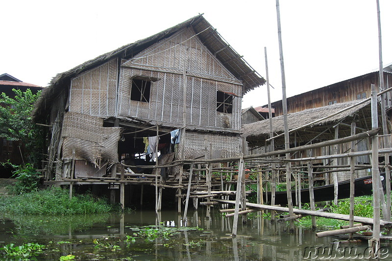 In Phaw Khone Stilthouse Village, Inle Lake, Myanmar