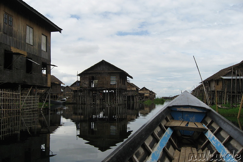 In Phaw Khone Stilthouse Village, Inle Lake, Myanmar