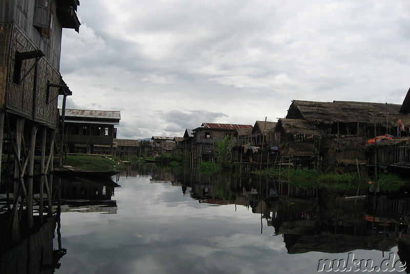 In Phaw Khone Stilthouse Village, Inle Lake, Myanmar