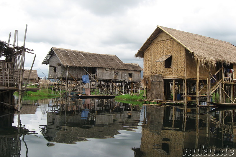 In Phaw Khone Stilthouse Village, Inle Lake, Myanmar