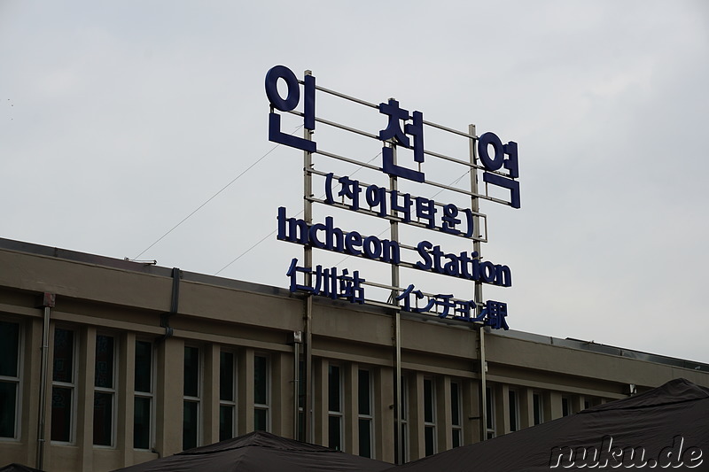 Incheon Station in Incheon, Korea