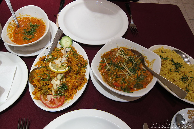Indische Küche in Lagos, Portugal