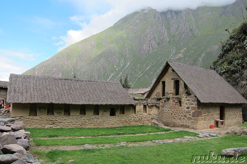 Inkatempel in Ollantaytambo, Urubamba Valley, Peru