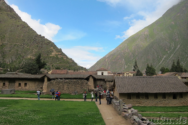 Inkatempel in Ollantaytambo, Urubamba Valley, Peru