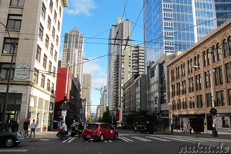 Innenstadt von Seattle, U.S.A.