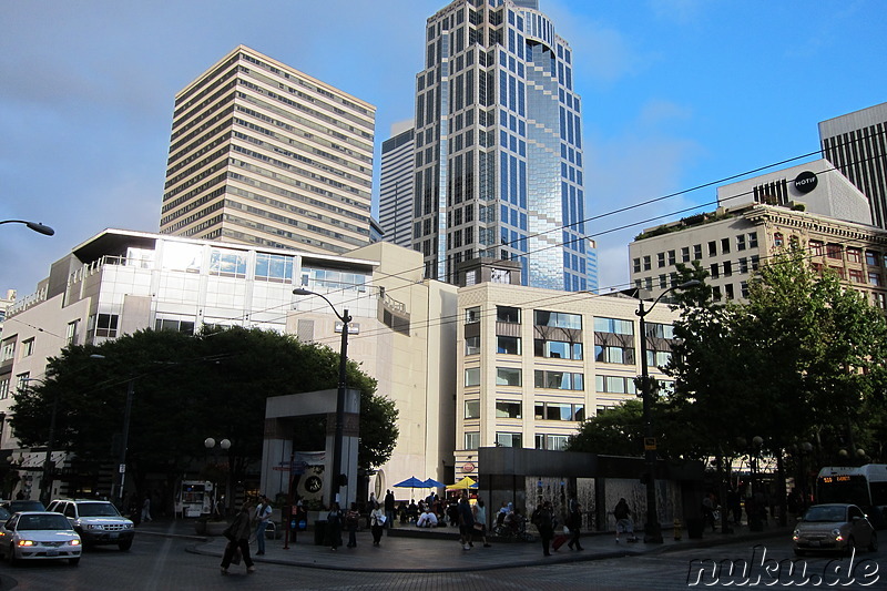 Innenstadt von Seattle, U.S.A.