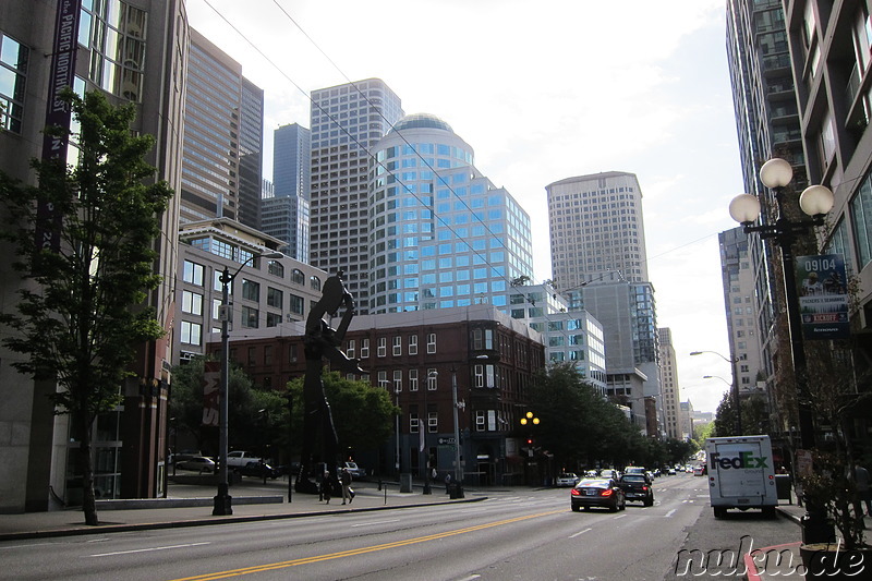 Innenstadt von Seattle, U.S.A.