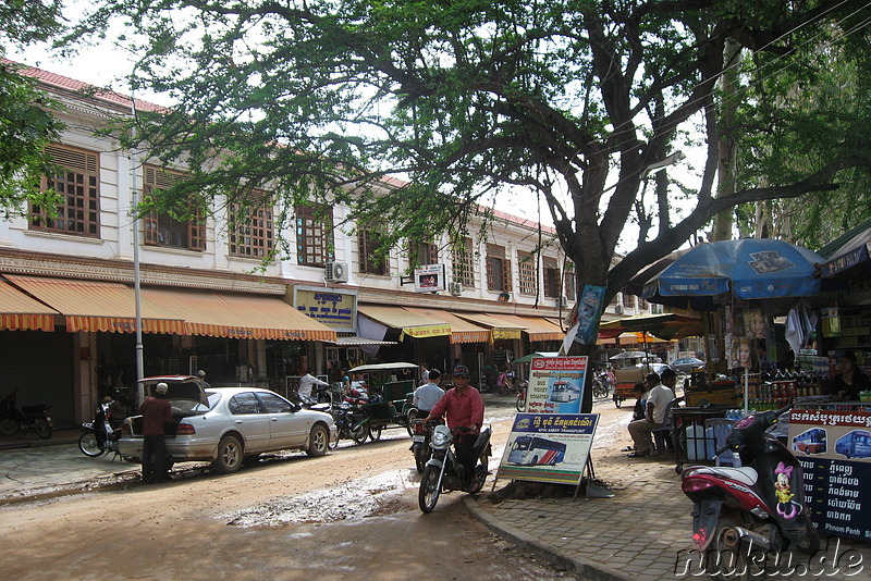 Innenstadt von Siem Reap, Kambodscha