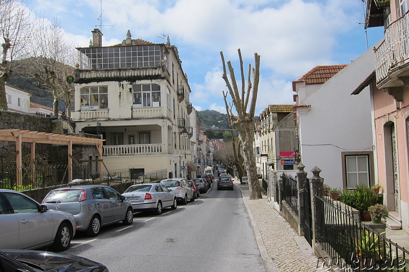 Innenstadt von Sintra, Portugal