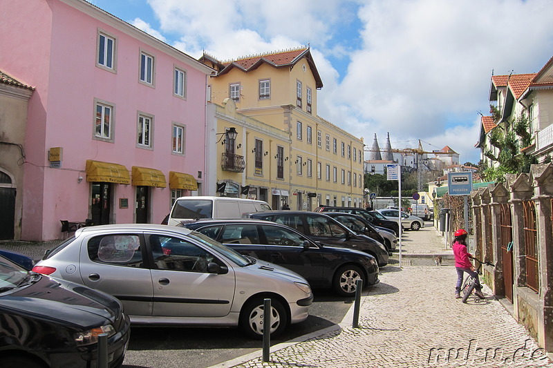 Innenstadt von Sintra, Portugal