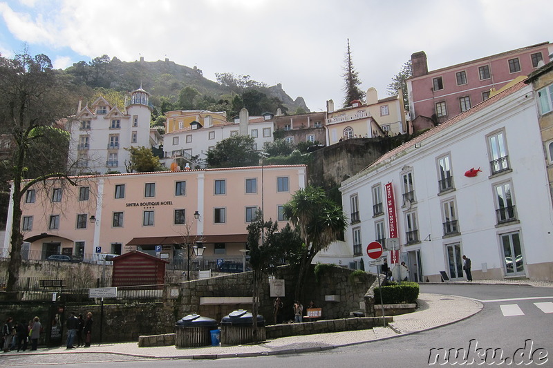 Innenstadt von Sintra, Portugal