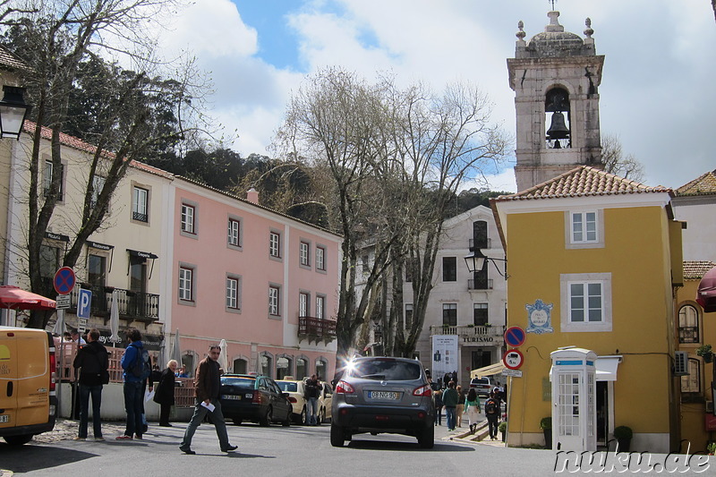 Innenstadt von Sintra, Portugal