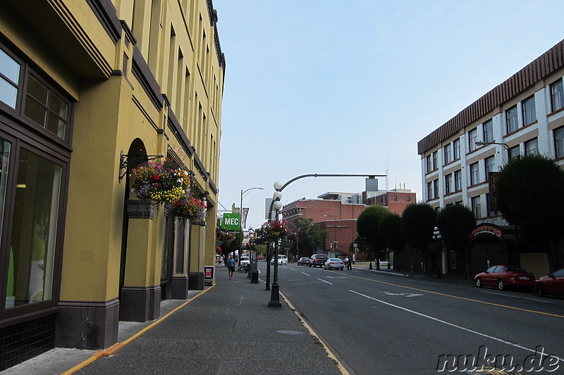 Innenstadt von Victoria auf Vancouver Island, Kanada