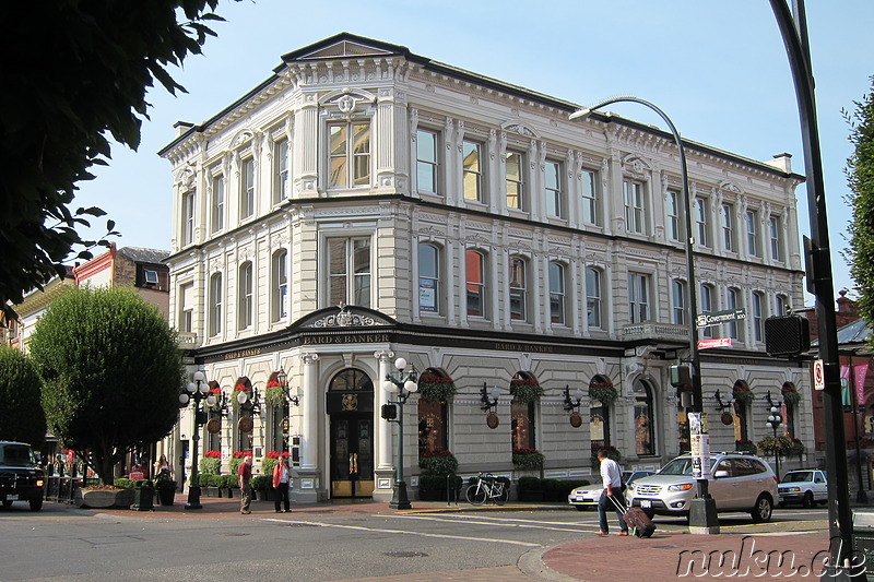 Innenstadt von Victoria auf Vancouver Island, Kanada