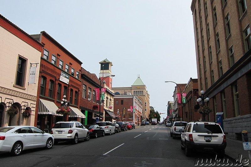 Innenstadt von Victoria auf Vancouver Island, Kanada