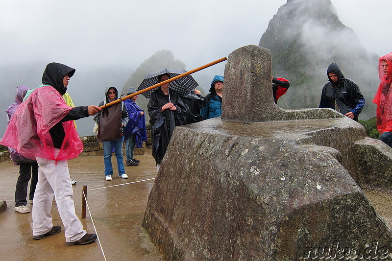 Intihuatana, Machu Picchu, Peru