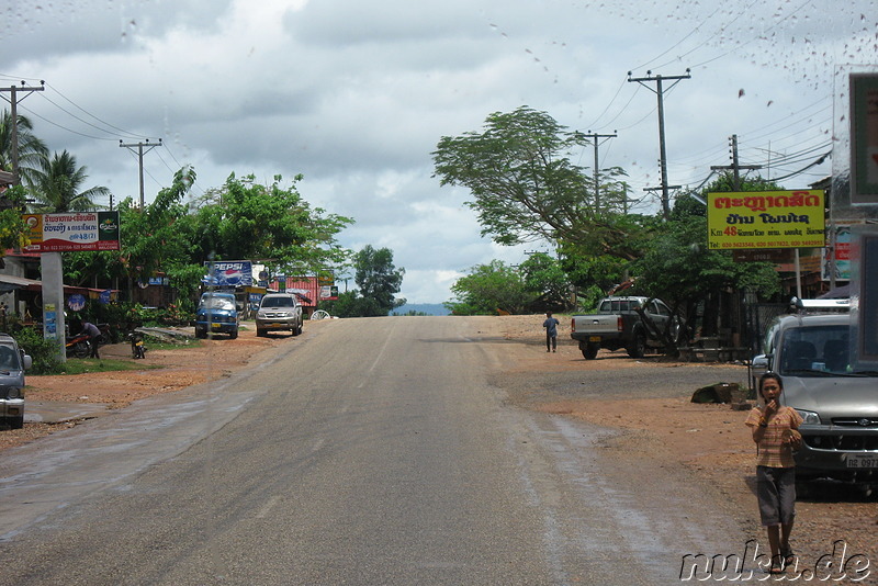 Irgendwo zwischen Vientiane und Vang Vieng