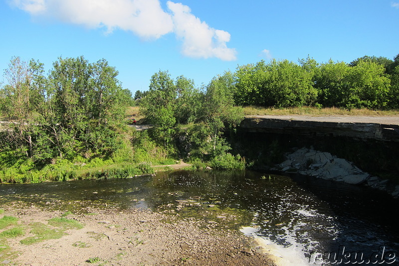 Jaegala Wasserfall im Lahemaa National Park, Estland